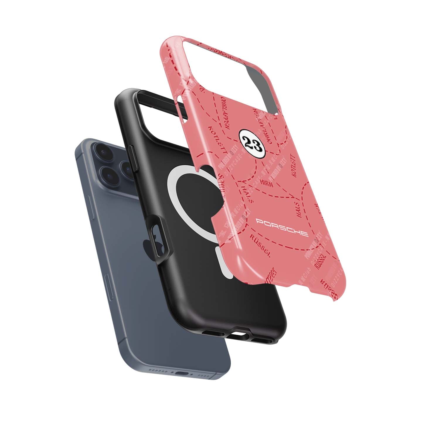 Porsche 911 RSR Pink Pig Phone Case: Iconic Motorsport Style | DIZZY CASE