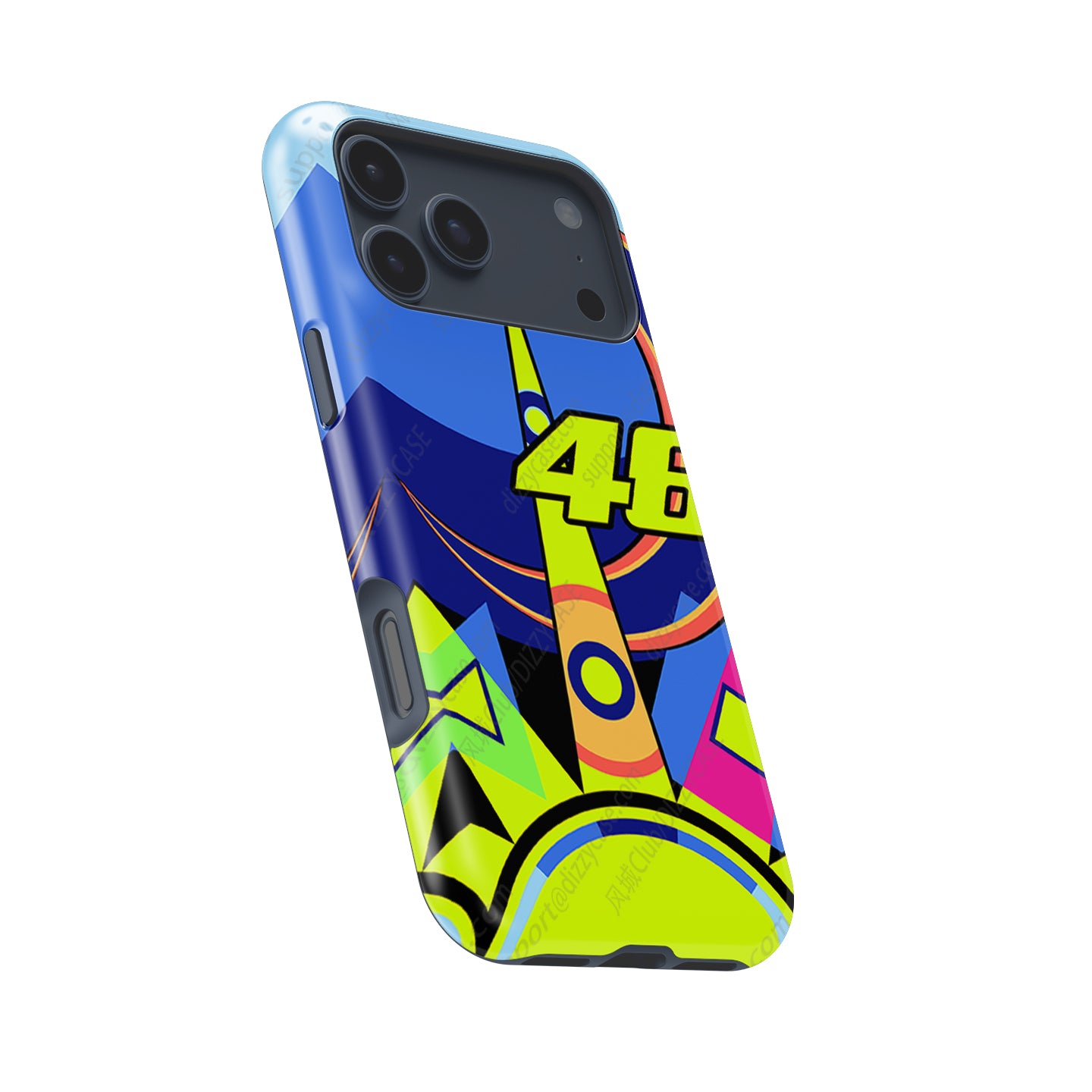 Valentino Rossi Sun And Moon 2016 Helmet Livery Phone Case - Apple Models | DIZZY CASE