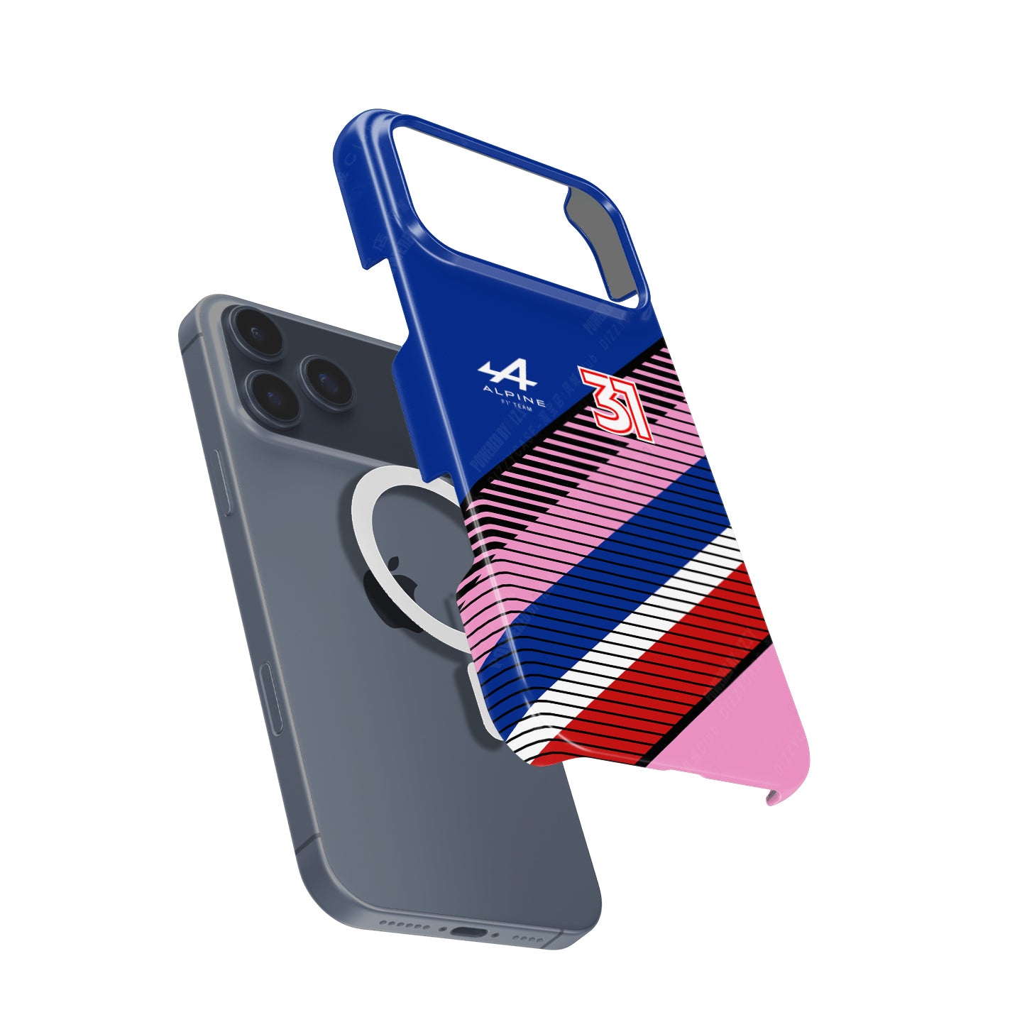 F1 2022 Esteban Ocon Alpine iPhone Case - Sleek & Tough Protection | DIZZY CASE