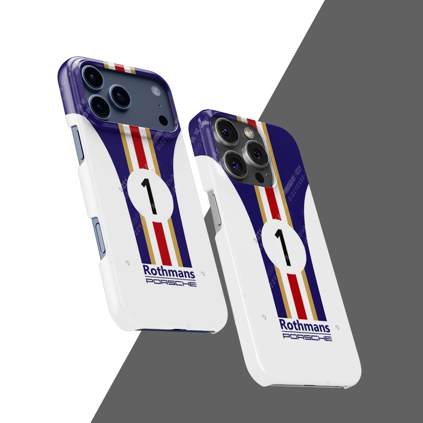 Rothmans Porsche 956 Le Mans Livery Phone Case: Timeless Racing Style