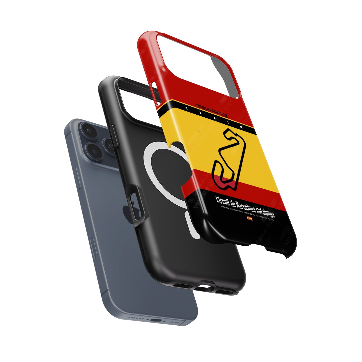 Spanish Grand Prix Track Map iPhone Case – For F1 Fans | DIZZY CASE