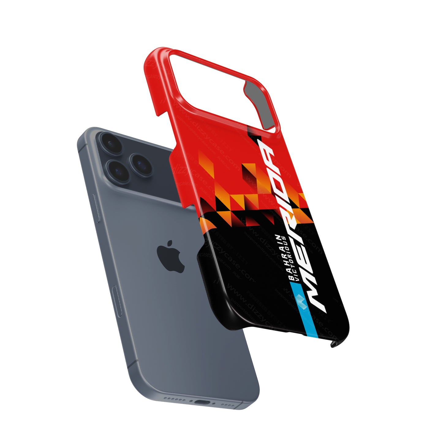 Camiseta de ciclismo BAHRAIN VICTORIOUS MERIDA 2022, librea para funda de teléfono