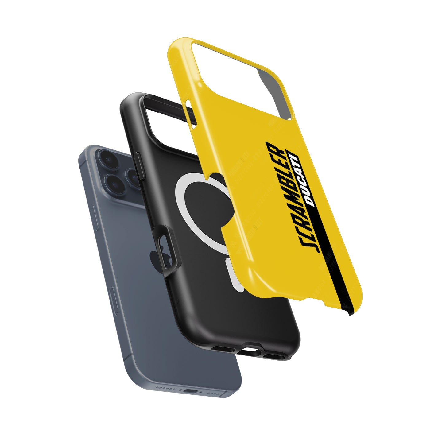 Ride in Style: Scrambler Ducati Yellow Livery Phone Case | DIZZY CASE