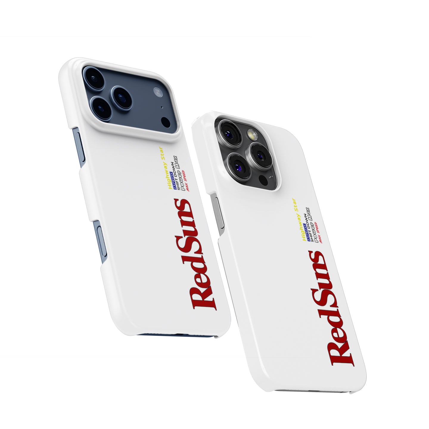 Initial D RedSuns RX-7 Livery Phone Case for iPhone — Akagi JDM Anime Racing