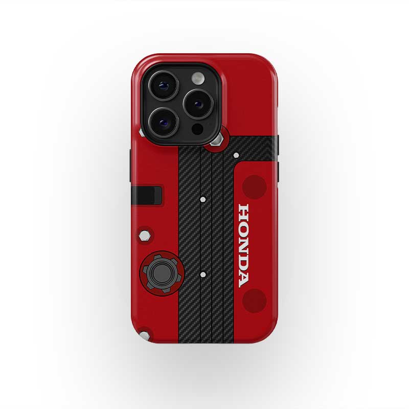 JDM Honda K20 Engine K K20A RED Collection Coque de téléphone