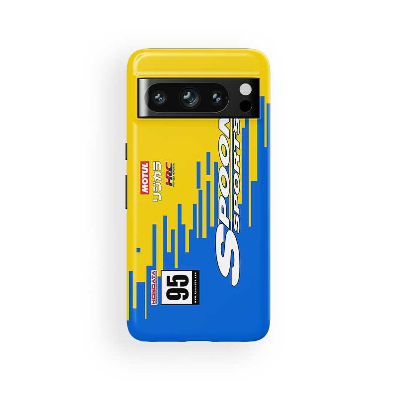 Spoon Sports Honda Civic FL5 Livery Google Phone Case by DIZZY