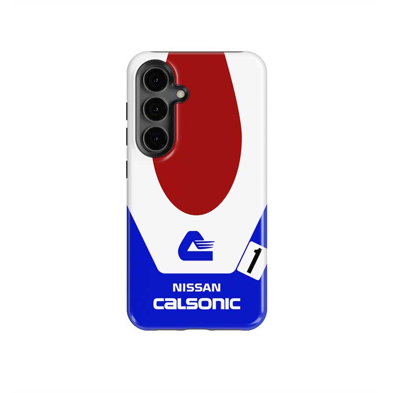 1992 Nissan R92CP Calsonic librea SAMSUNG Funda para teléfono