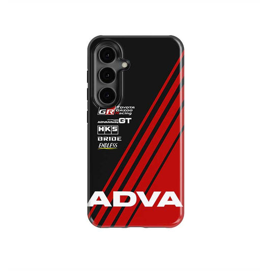 Coque de téléphone SAMSUNG livrée Toyota ADVAN GR Yaris par DIZZY