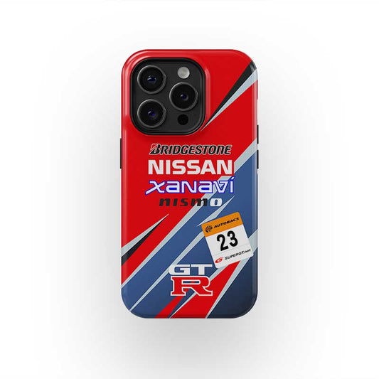 Funda para teléfono con librea Nissan XANAVI NISMO GT-R34 '08