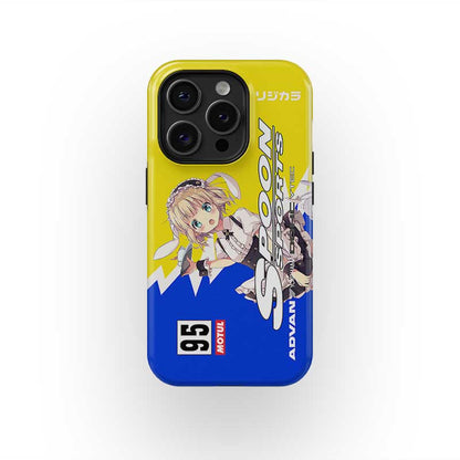 Coques de téléphone personnalisées avec la conception du moteur Subaru Impreza WRX STI EJ207 2008