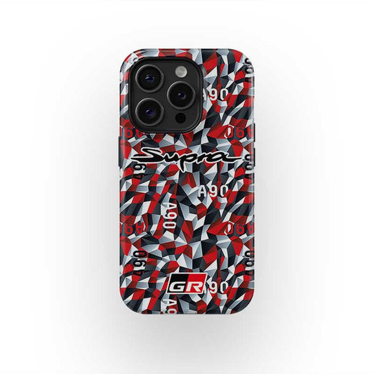 Fundas y cubiertas para teléfono TOYOTA Supra A90 Prototype Dazzle Camuflaje | MAREADO - Para iPhone y Samsung