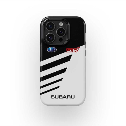 Coques de téléphone personnalisées avec la conception du moteur Subaru Impreza WRX STI EJ207 2008