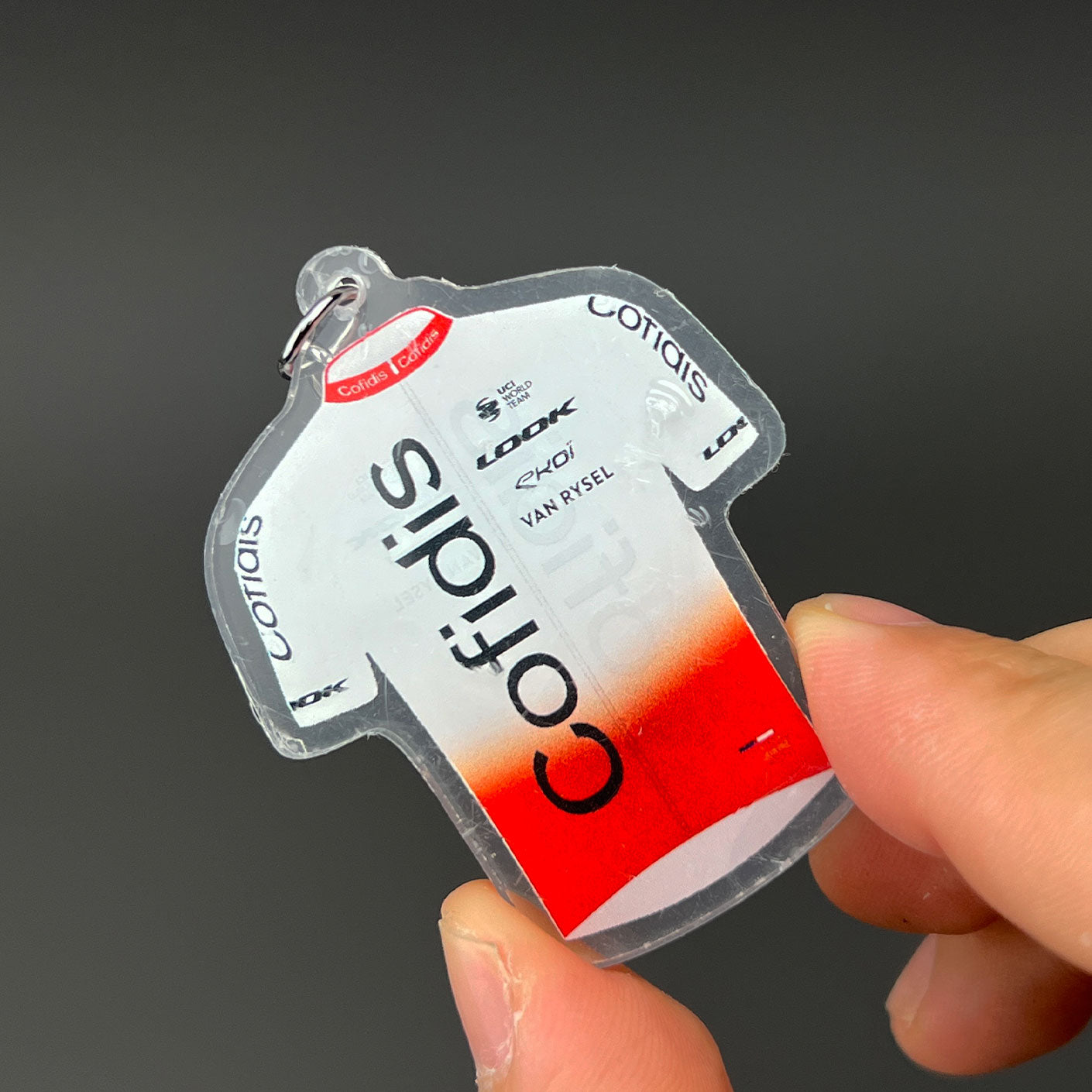 Pro Cycling Team Jersey Keychain Collection – Fan Edition Miniatures