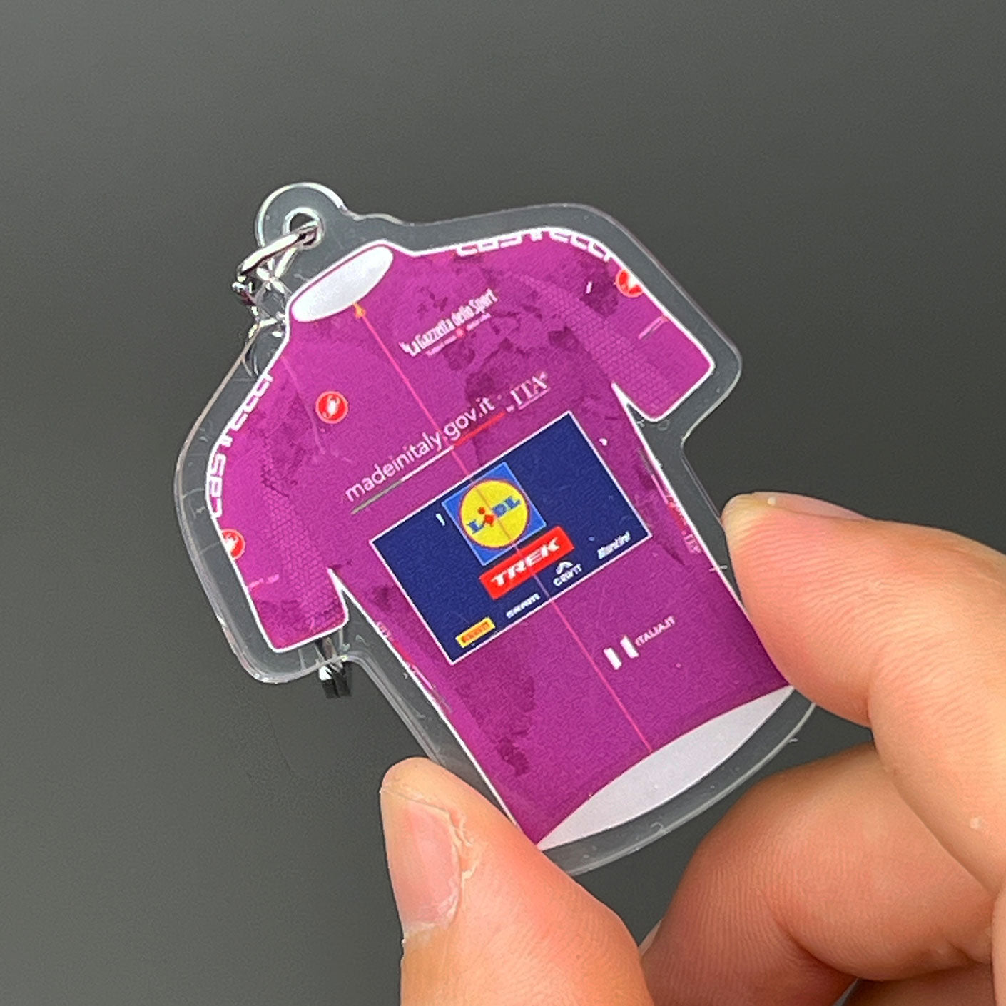 Pro Cycling Team Jersey Keychain Collection – Fan Edition Miniatures