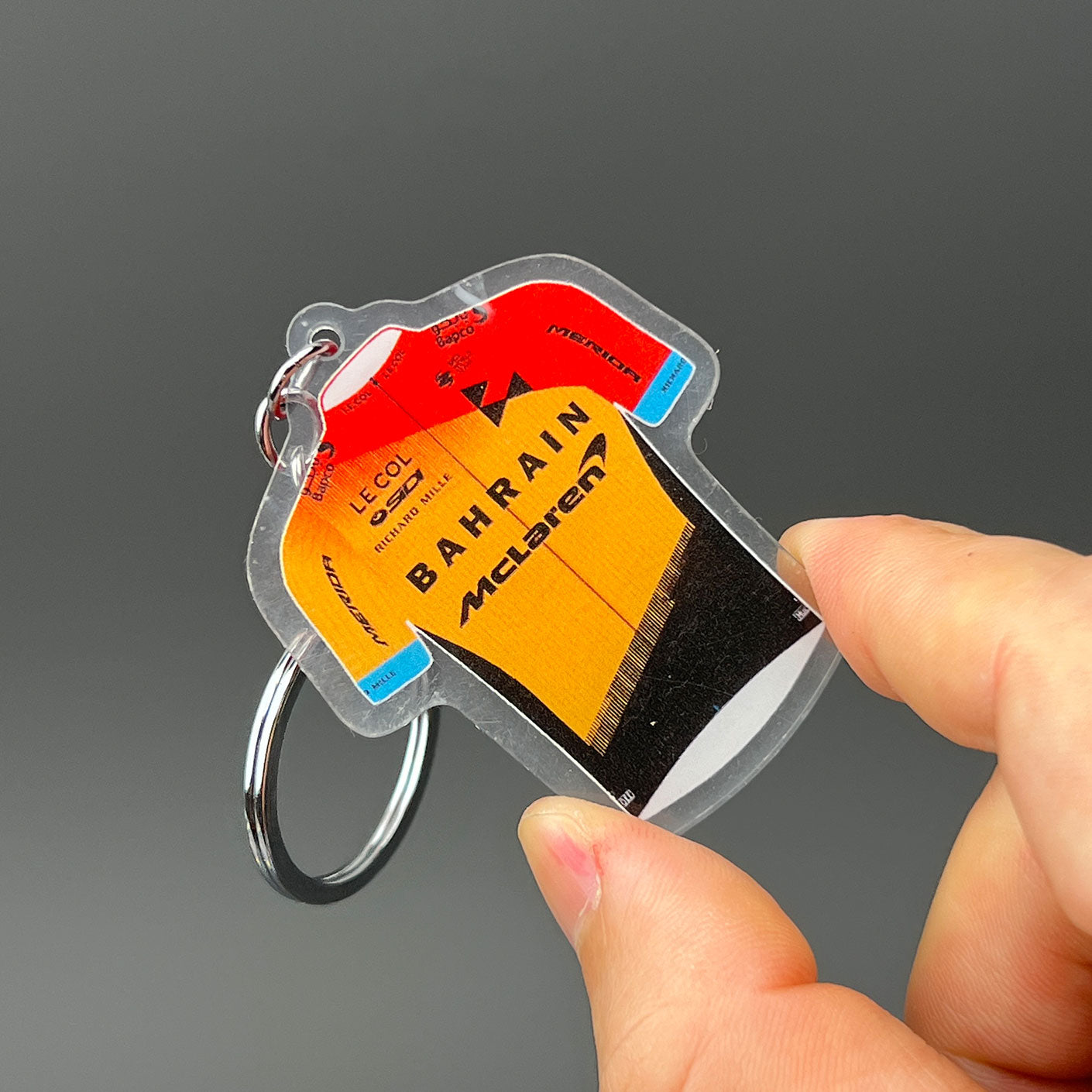 Pro Cycling Team Jersey Keychain Collection – Fan Edition Miniatures