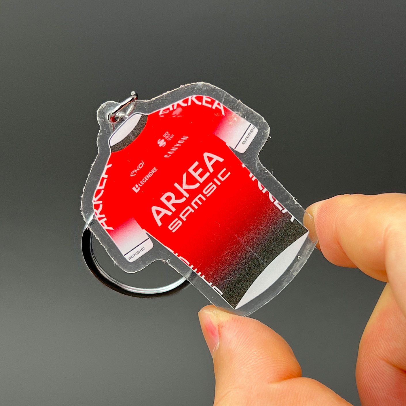 Pro Cycling Team Jersey Keychain Collection – Fan Edition Miniatures