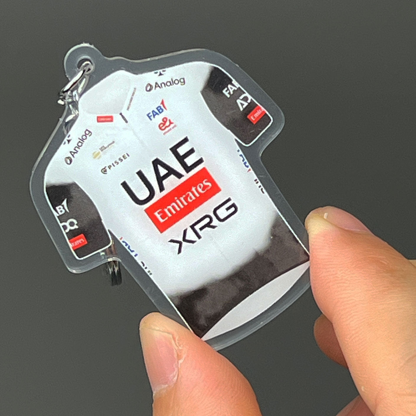 Pro Cycling Team Jersey Keychain Collection – Fan Edition Miniatures