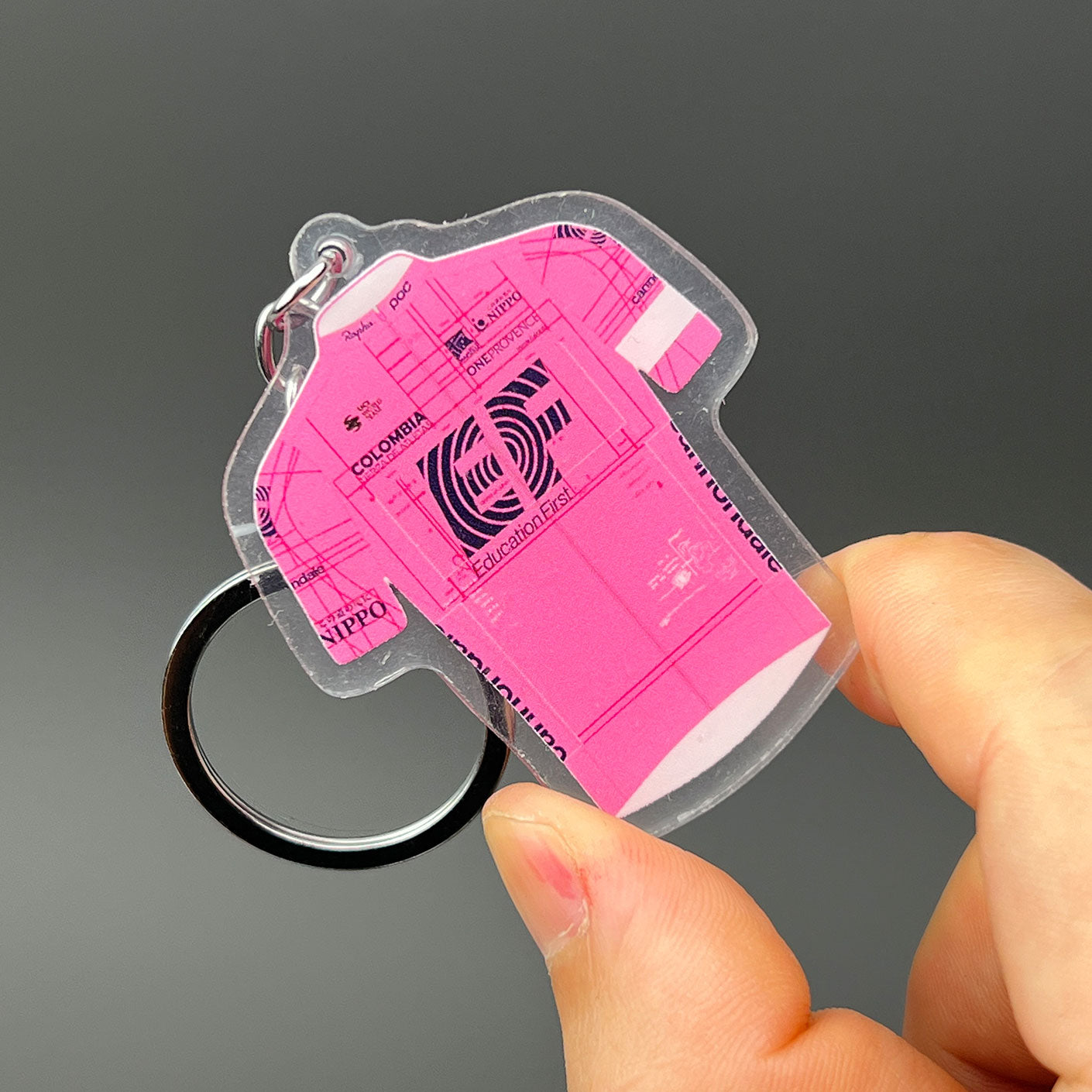 Pro Cycling Team Jersey Keychain Collection – Fan Edition Miniatures