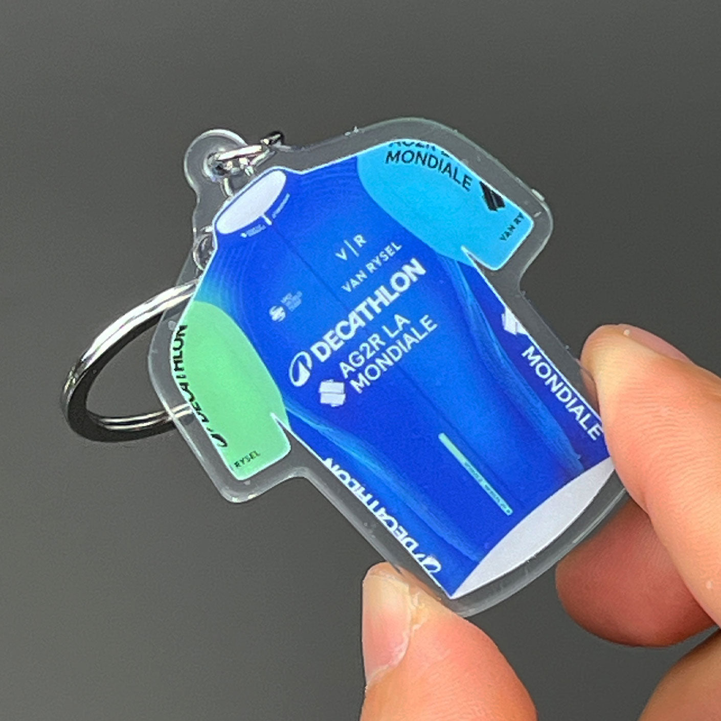 Pro Cycling Team Jersey Keychain Collection – Fan Edition Miniatures
