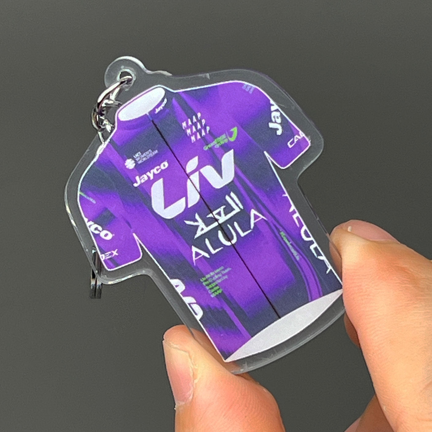 Pro Cycling Team Jersey Keychain Collection – Fan Edition Miniatures