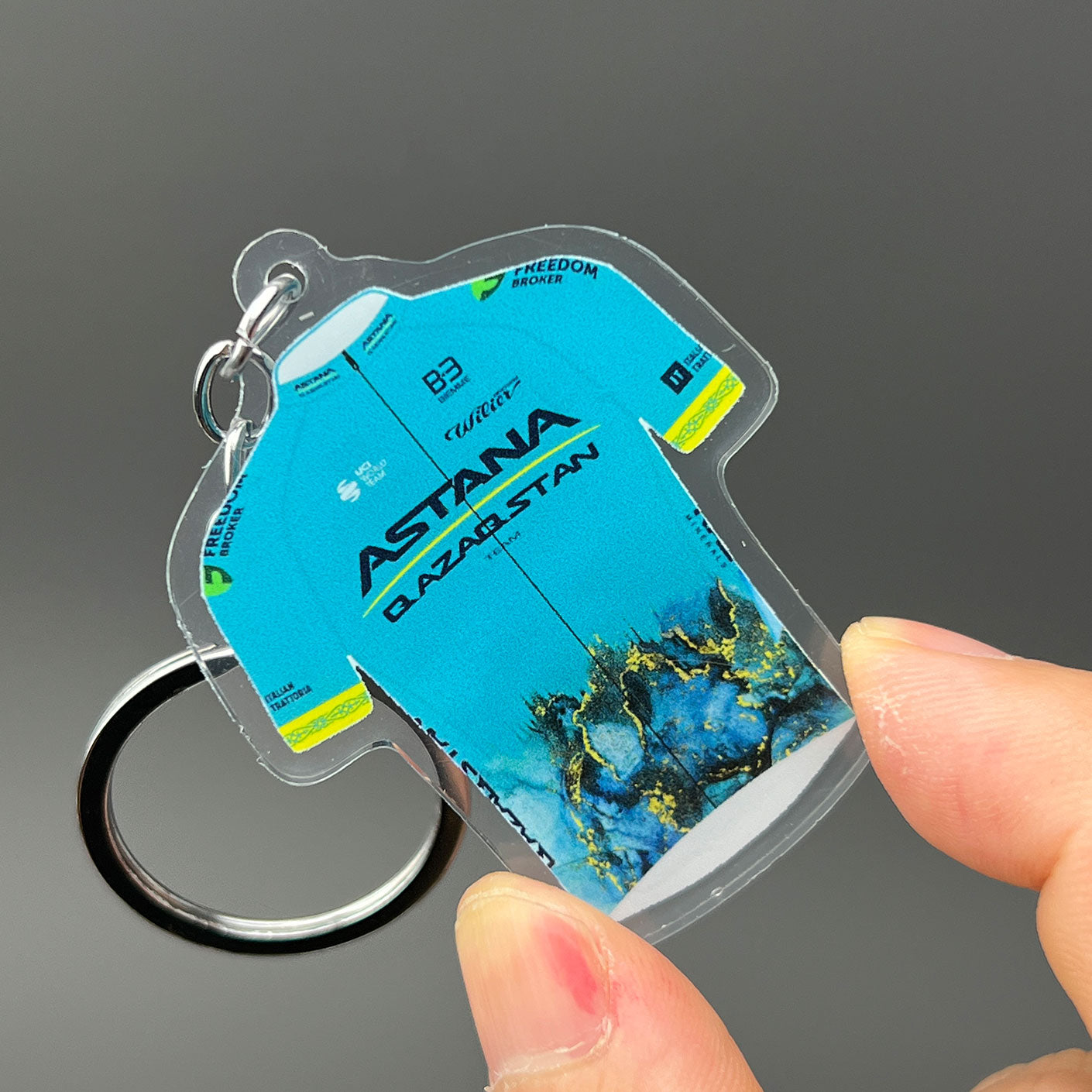 Pro Cycling Team Jersey Keychain Collection – Fan Edition Miniatures