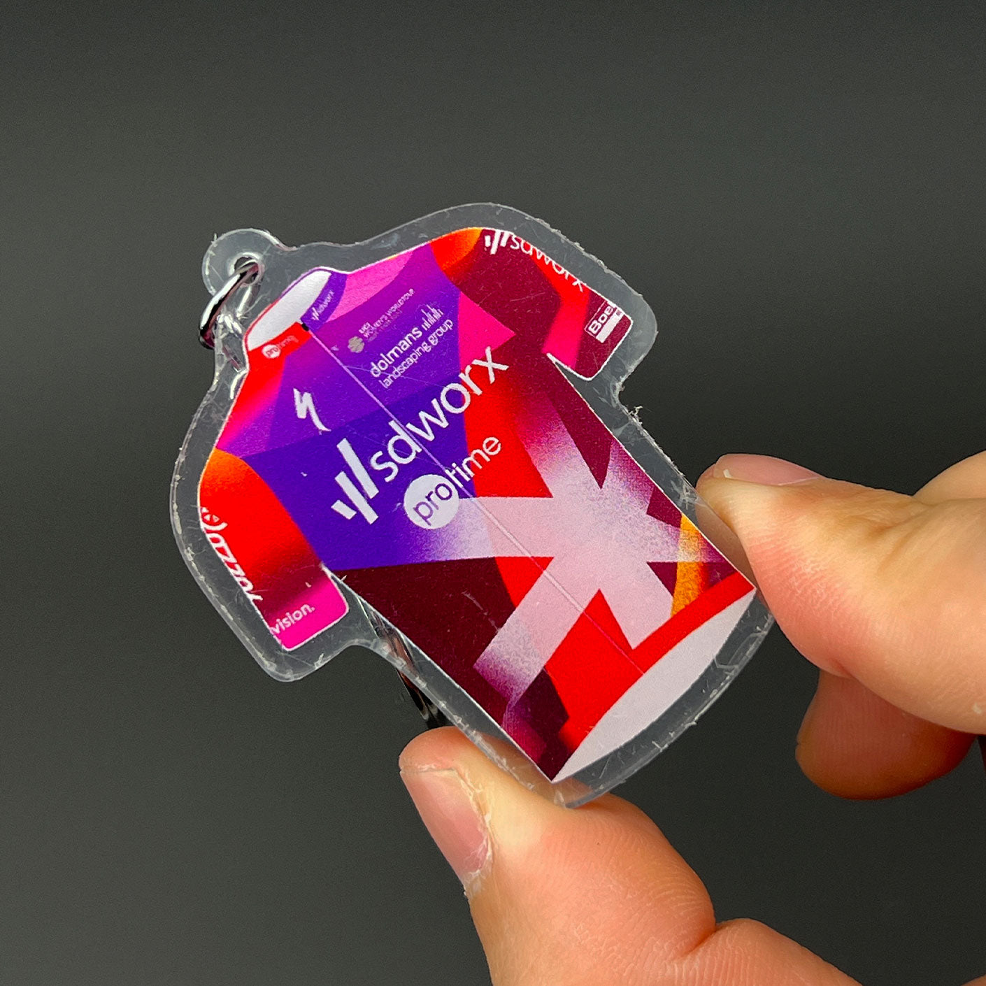 Pro Cycling Team Jersey Keychain Collection – Fan Edition Miniatures