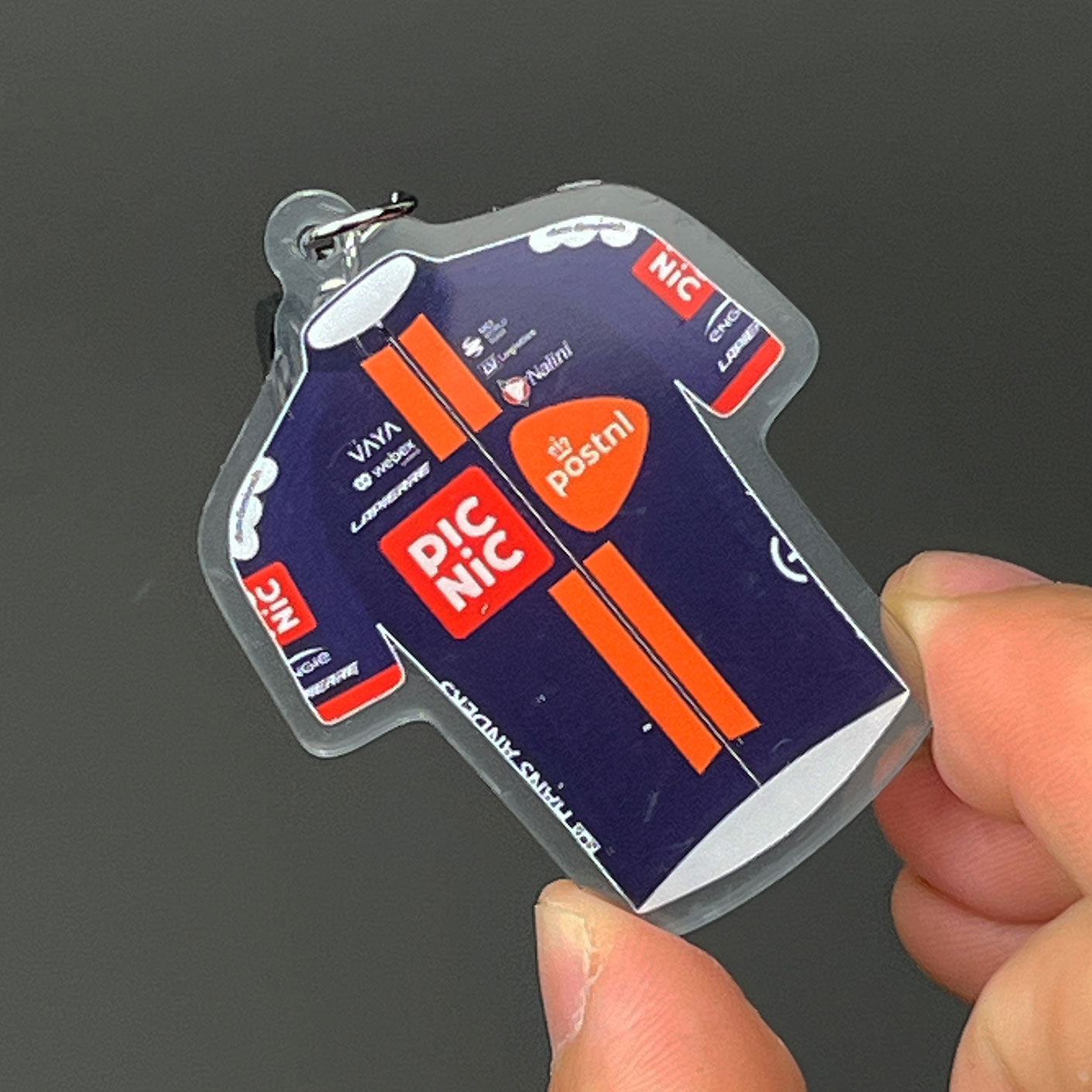 Pro Cycling Team Jersey Keychain Collection – Fan Edition Miniatures