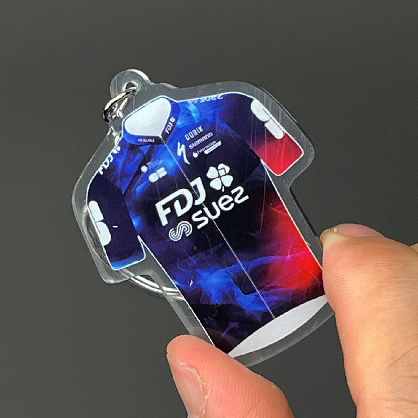 Pro Cycling Team Jersey Keychain Collection – Fan Edition Miniatures