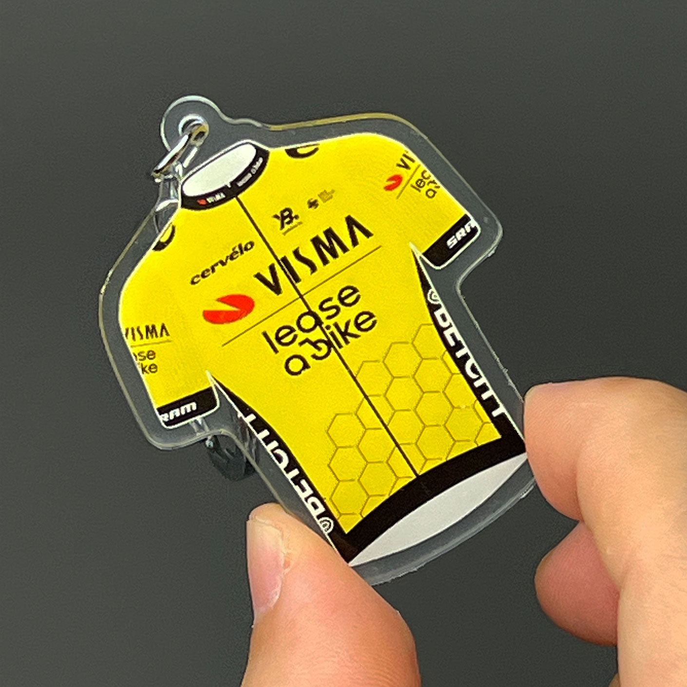 Pro Cycling Team Jersey Keychain Collection – Fan Edition Miniatures