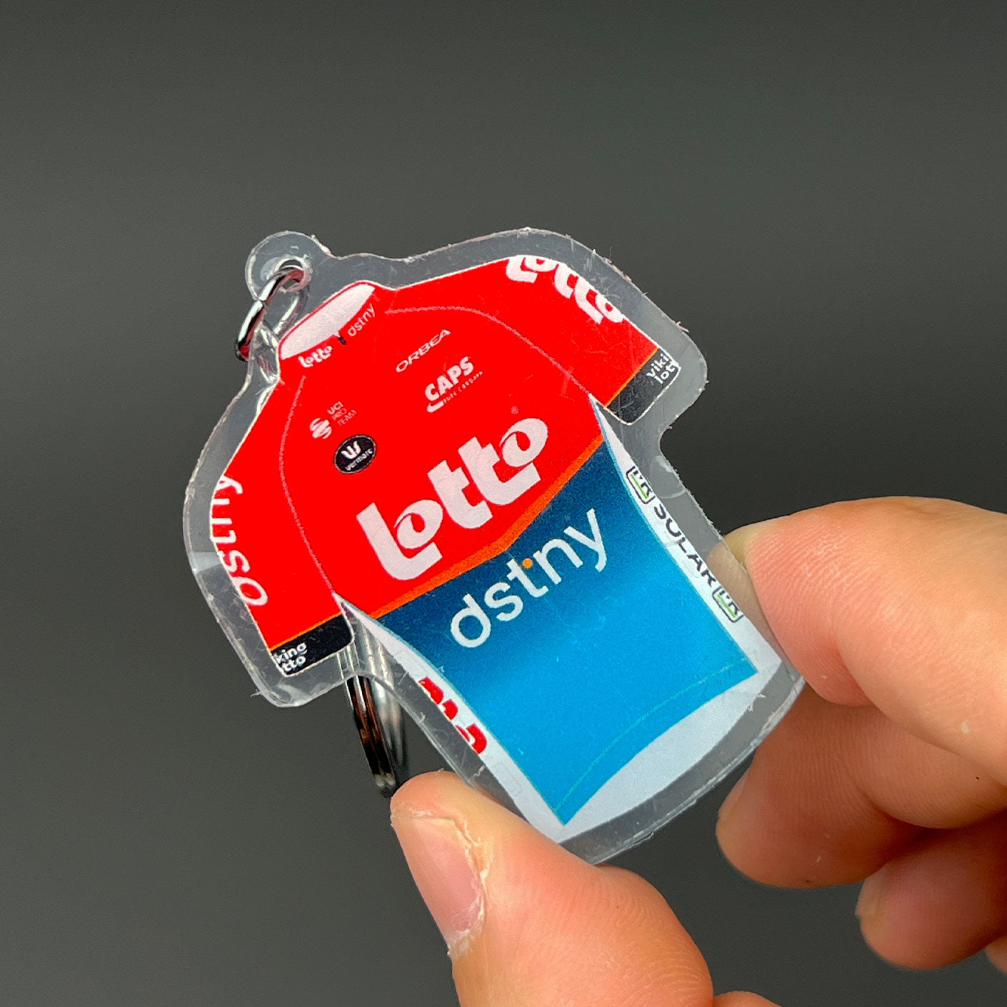 Pro Cycling Team Jersey Keychain Collection – Fan Edition Miniatures