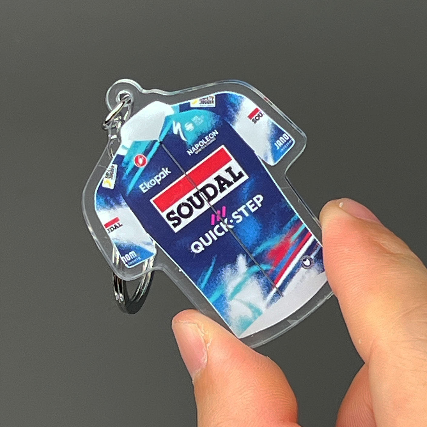 Pro Cycling Team Jersey Keychain Collection – Fan Edition Miniatures