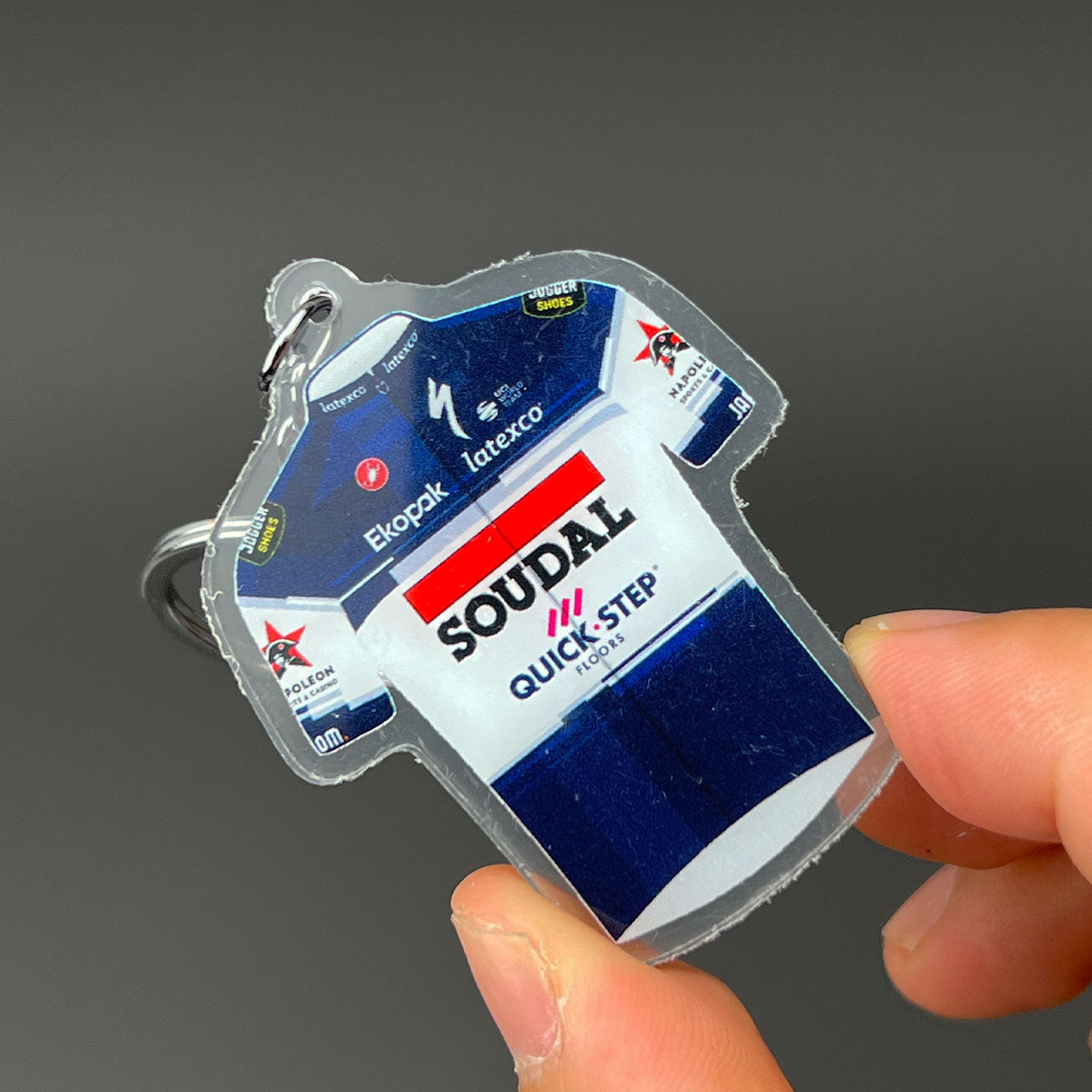 Pro Cycling Team Jersey Keychain Collection – Fan Edition Miniatures