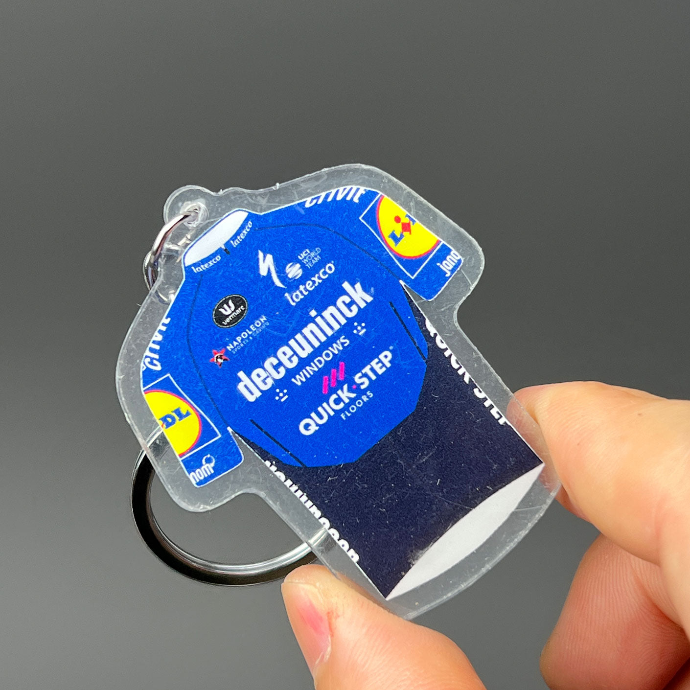 Pro Cycling Team Jersey Keychain Collection – Fan Edition Miniatures