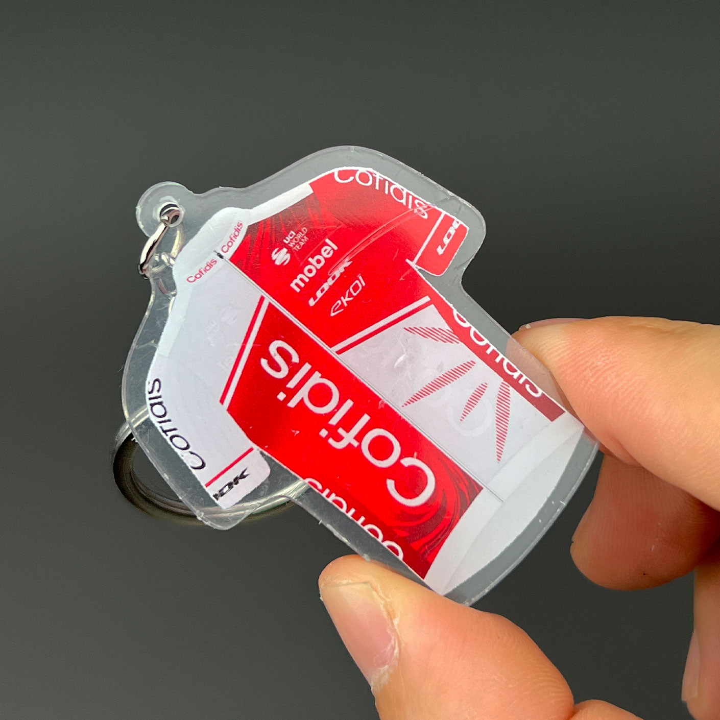 Pro Cycling Team Jersey Keychain Collection – Fan Edition Miniatures