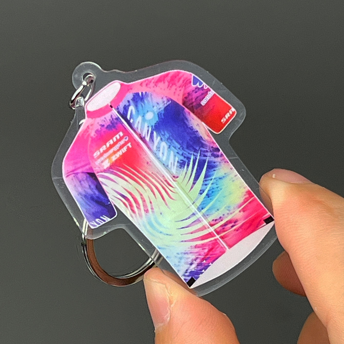 Pro Cycling Team Jersey Keychain Collection – Fan Edition Miniatures