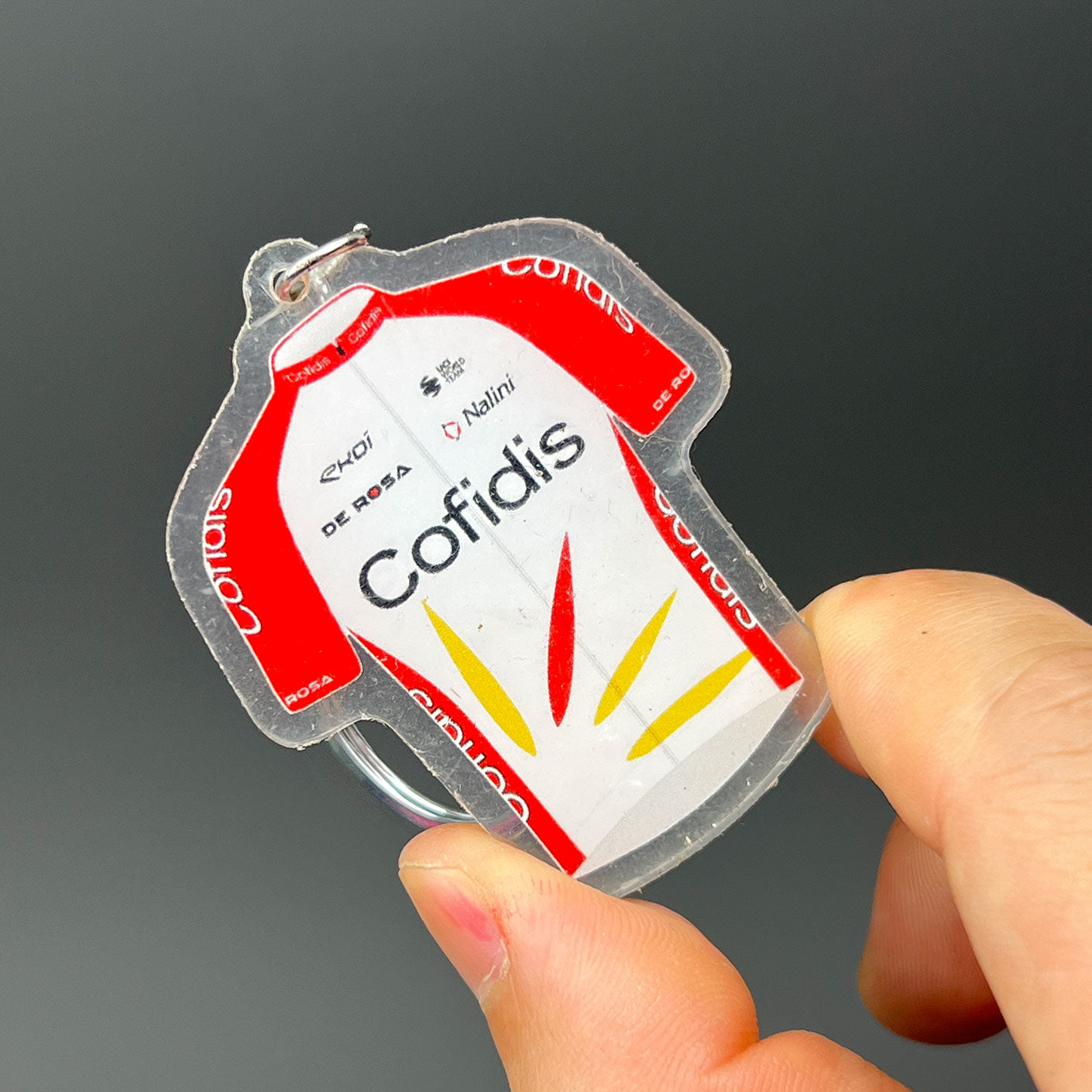 Pro Cycling Team Jersey Keychain Collection – Fan Edition Miniatures