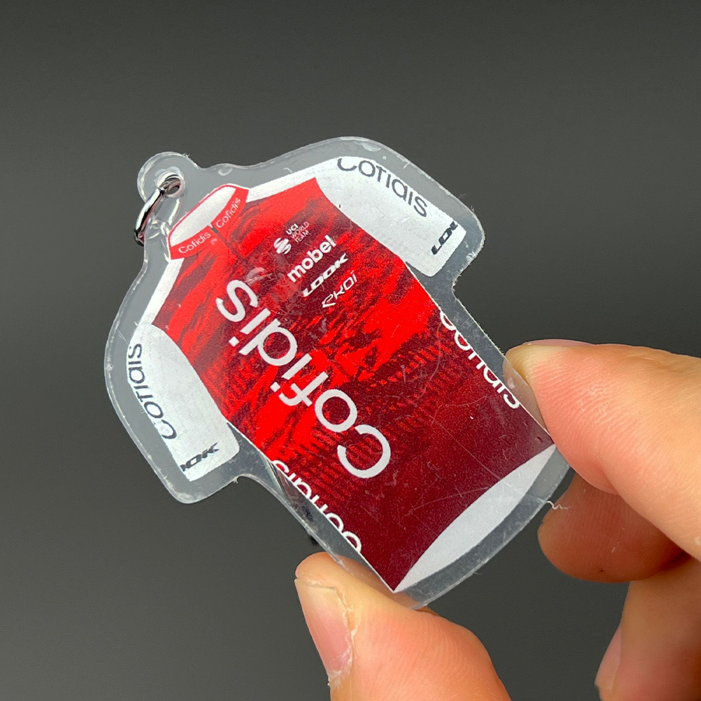 Pro Cycling Team Jersey Keychain Collection – Fan Edition Miniatures