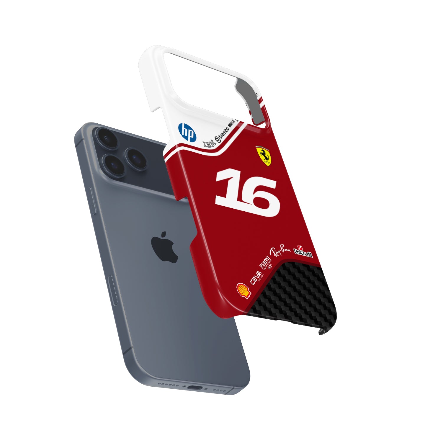 Leclerc Ferrari #16 SF-26 F1 Livery Phone Case for iPhone — 2026 Scuderia Red