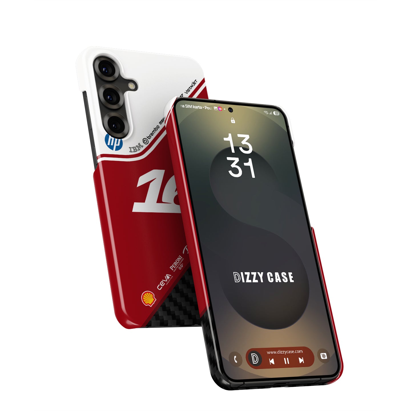 Leclerc Ferrari #16 F1 Livery Phone Case for Samsung Galaxy — Scuderia Red Racing