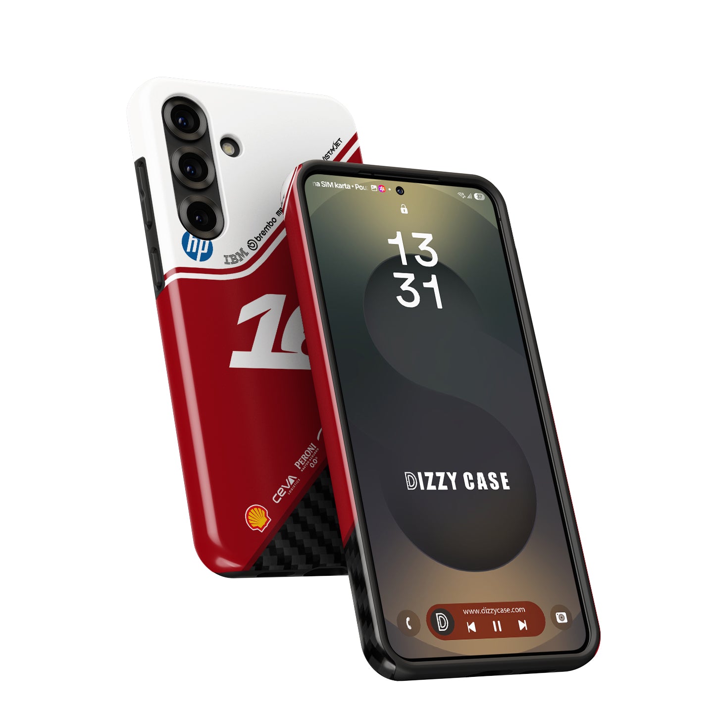 Leclerc Ferrari #16 F1 Livery Phone Case for Samsung Galaxy — Scuderia Red Racing
