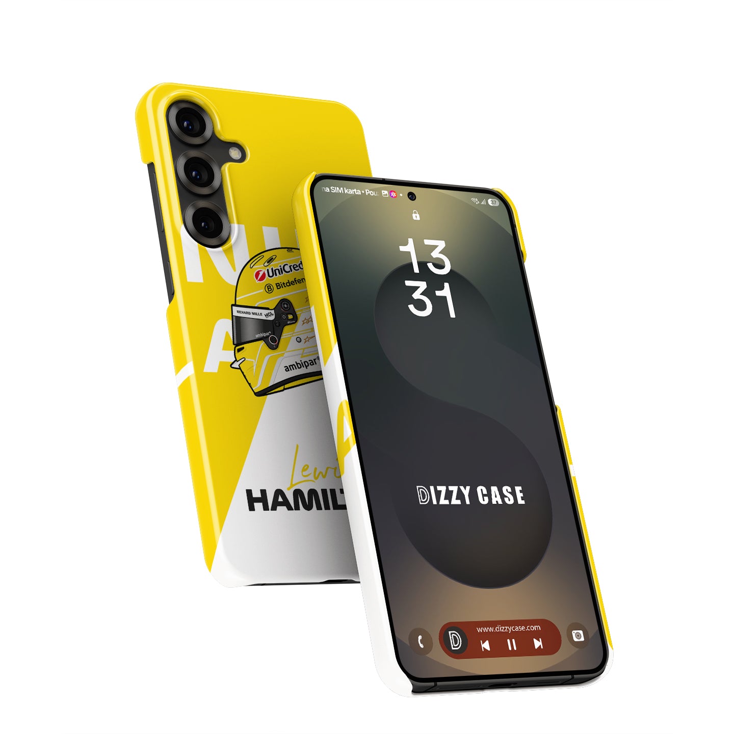 Lewis Hamilton Monza 2025 Niki Lauda F1 Helmet Samsung Case