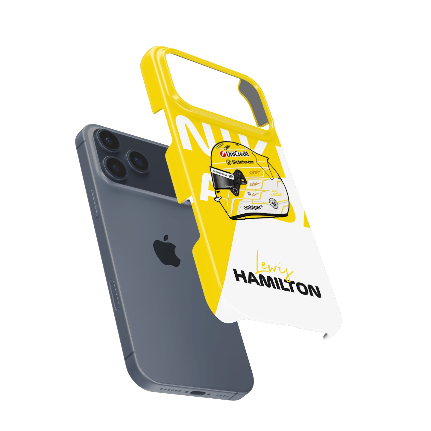 Lewis Hamilton Monza 2025 Niki Lauda F1 Helmet iPhone Case