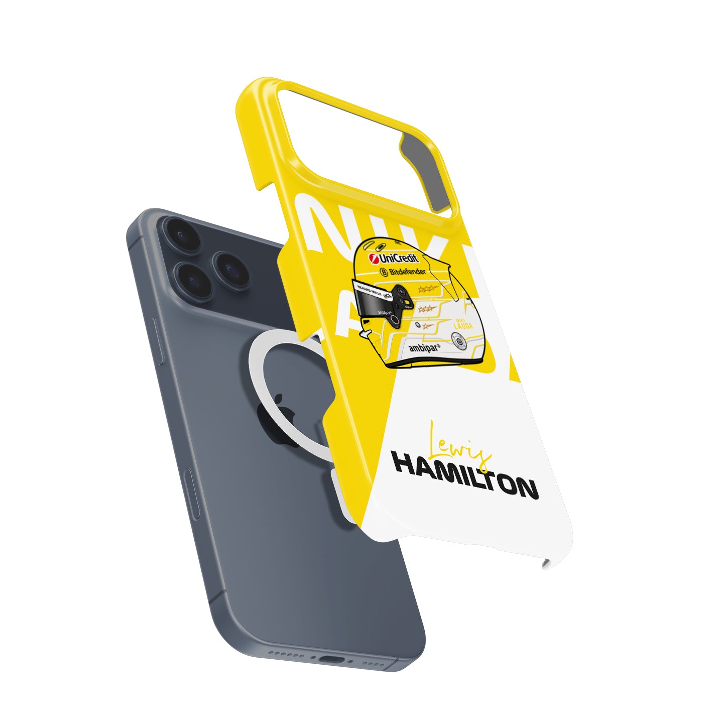 Lewis Hamilton Monza 2025 Niki Lauda F1 Helmet iPhone Case