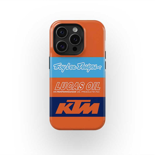 MXGP TLD Lucas Oil KTM Livery Phone Case – Ultimate Racing Style