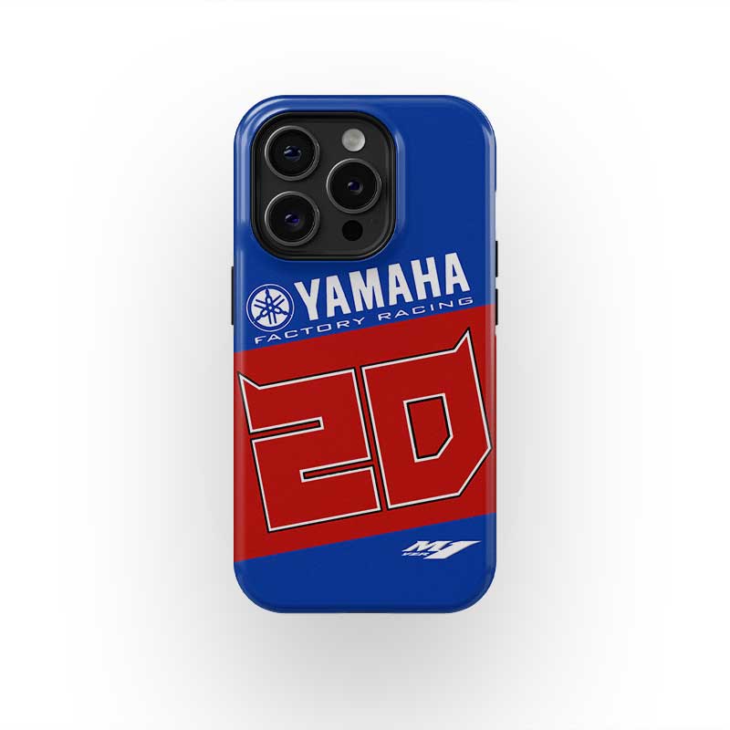 Coque de téléphone pour casque MotoGP Fabio Quartararo FQ20 2022