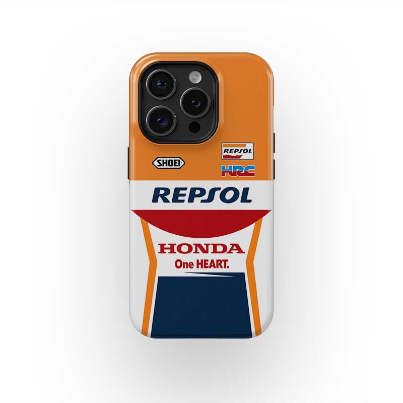 Show Off Your Racing Spirit: Marc Márquez Livery Phone Case