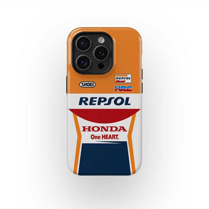 Show Off Your Racing Spirit: Marc Márquez Livery Phone Case