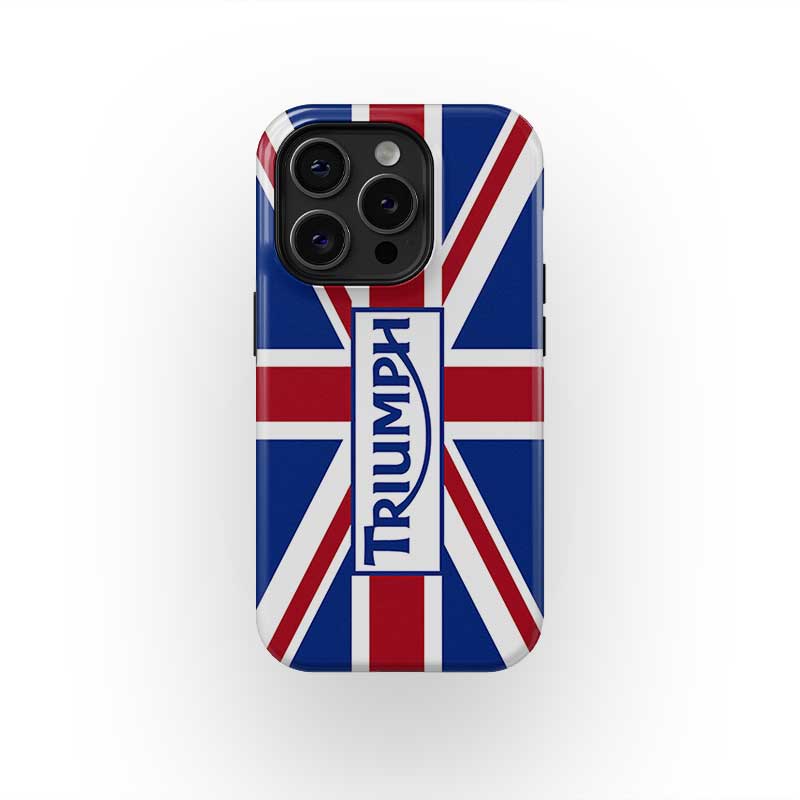 Show Off Your British Pride with the Triumph Logo Phone Case