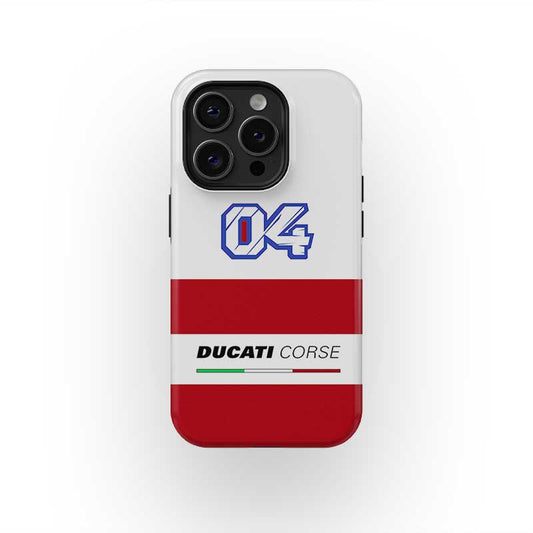 Classic Ducati Corse Phone Case for MotoGP Fans