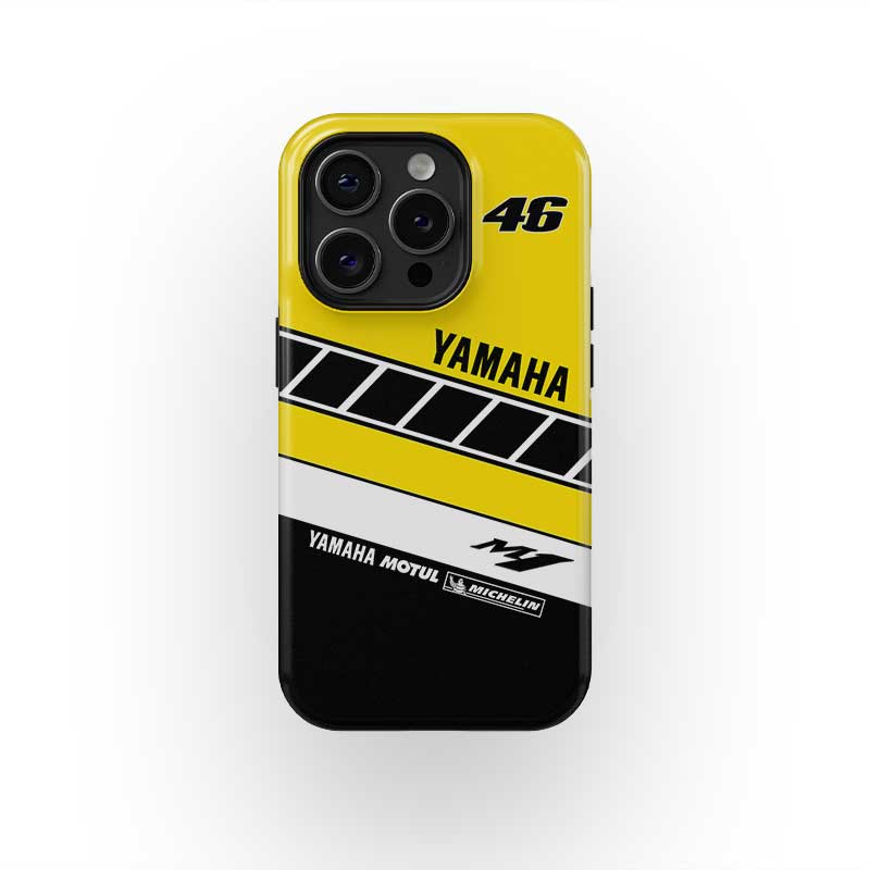 Valentino Rossi VR46 Yamaha M1 Heritage Edition livrée Étuis de téléphone | DIZZY - Pour iPhone et Samsung